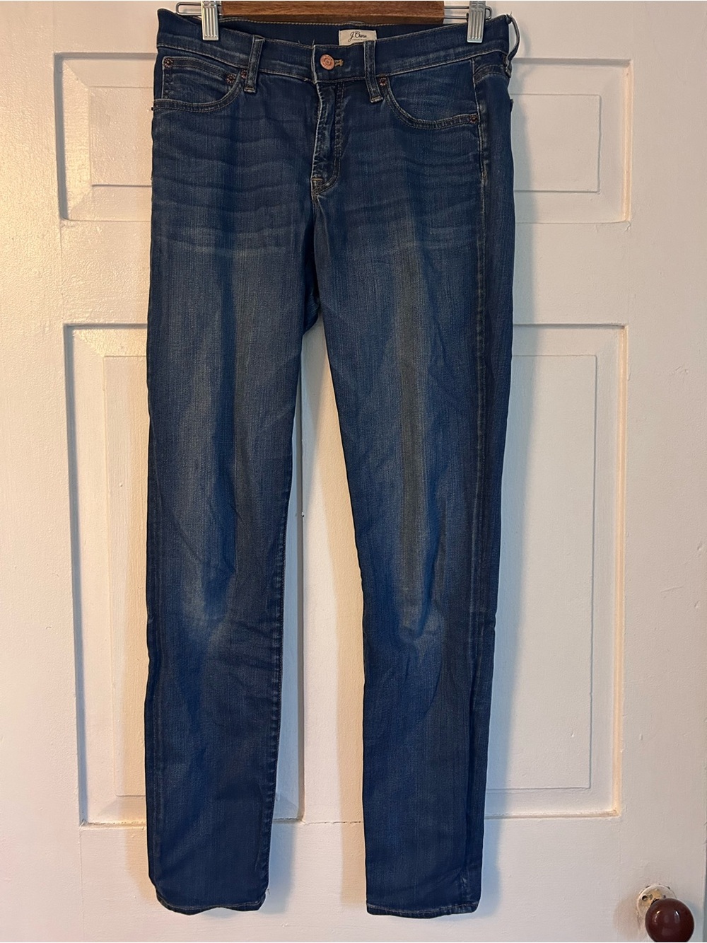 J. Crew Toothpick ankle jeans